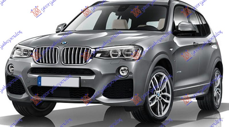 BMW X3 (F25) 14-