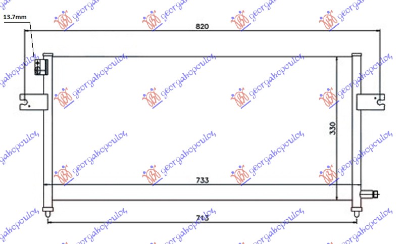 HLAD.KLIME 2.4BENZ-2.5DIZ (700x320x16)  