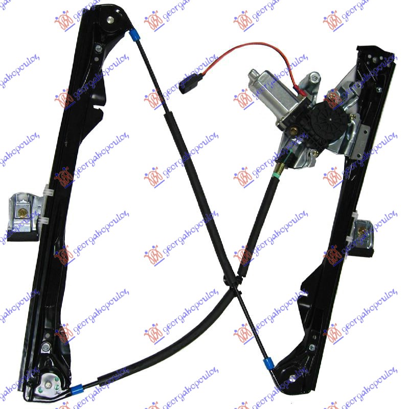 PODIZAC PREDNJEG PROZORA ELEKTRICNI (2 KABLA) - DESNO