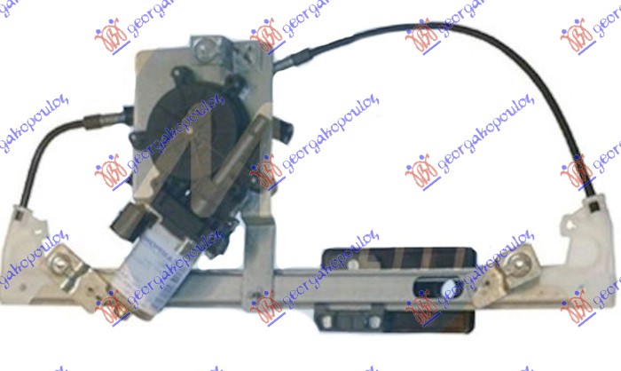 PODIZAC ZADNJEG PROZORA ELEKTRICNI 4/5 VRATA (2 KABLA) - DESNO