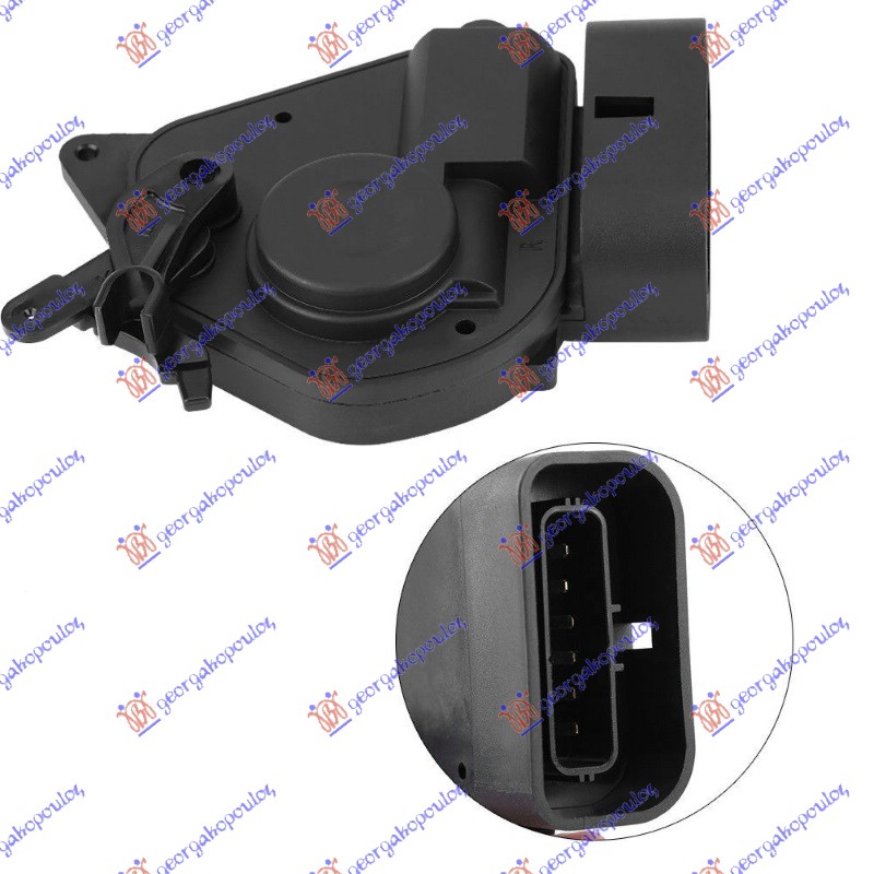 MOTOR BRAVE PREDNJIH VRATA (6 PIN) - DESNO