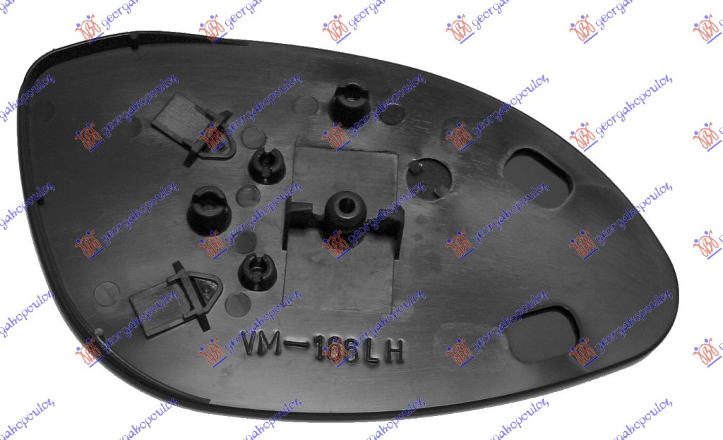 STAKLO RETROVIZORA (RAVNO) - LEVO