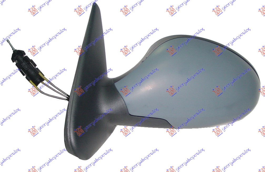 RETROVIZOR MEHANICKI SA SAJLOM PM 2003- (A KVALITET) (ASFERICNO STAKLO)
