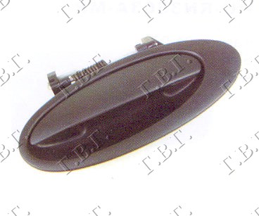 KVAKA ZADNJIH VRATA SPOLJASNJA - LEVO