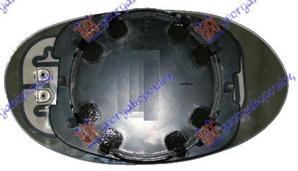 STAKLO RETROVIZORA SA GREJACEM (KONVEKSNO) - LEVO