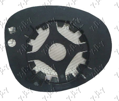 STAKLO RETROVIZORA SA GREJACEM - LEVO