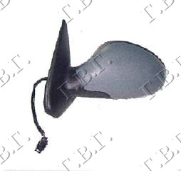 RETROVIZOR ELEKTRICNI SA GREJACEM PM 03- (ASFERICNO STAKLO) - LEVO