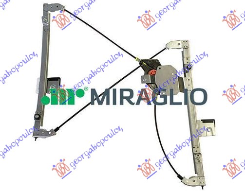 PODIZAC PREDNJEG PROZORA ELEKTRICNI (BEZ MOTORA) 5 VRATA (A KVALITET) - LEVO