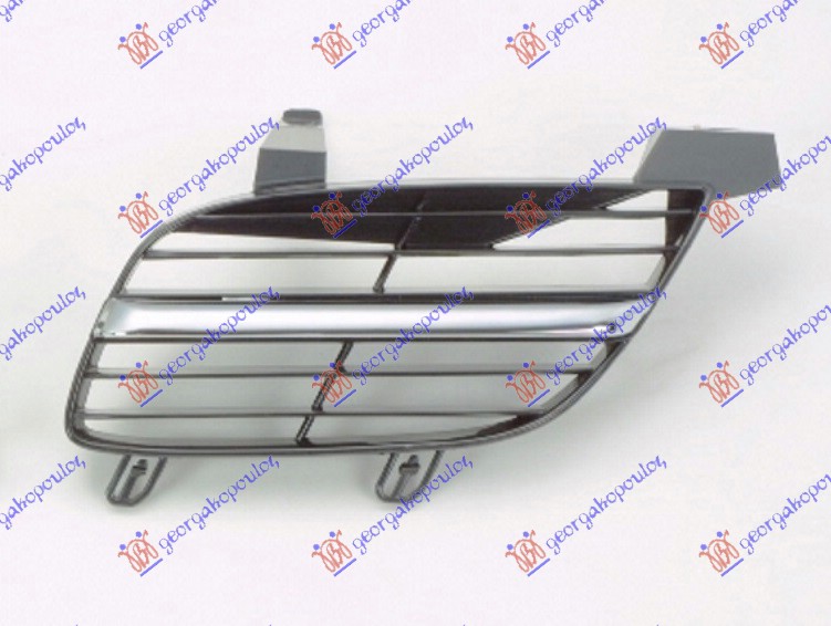 PVC MASKA HROM/CRNA -02 - LEVO