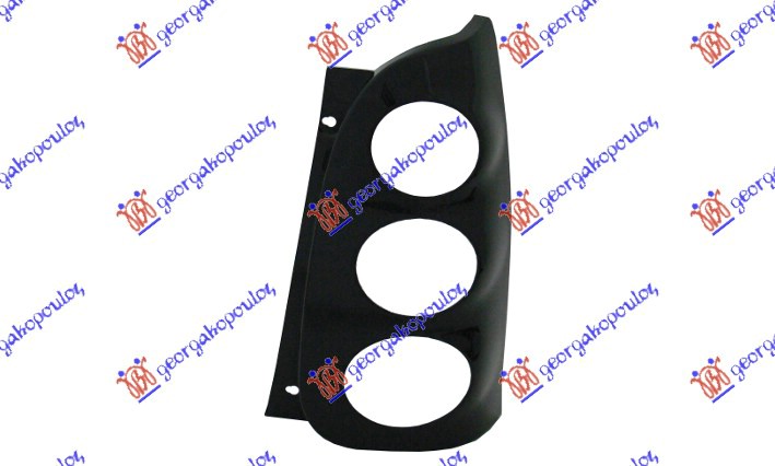OKVIR STOP LAMPE CRNI 02- (ULO) - DESNO