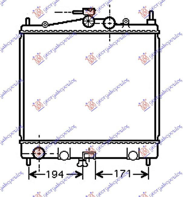 HLAD MOT. 1.2-1.4-1.6 -A/C(38x44x1.6) 05