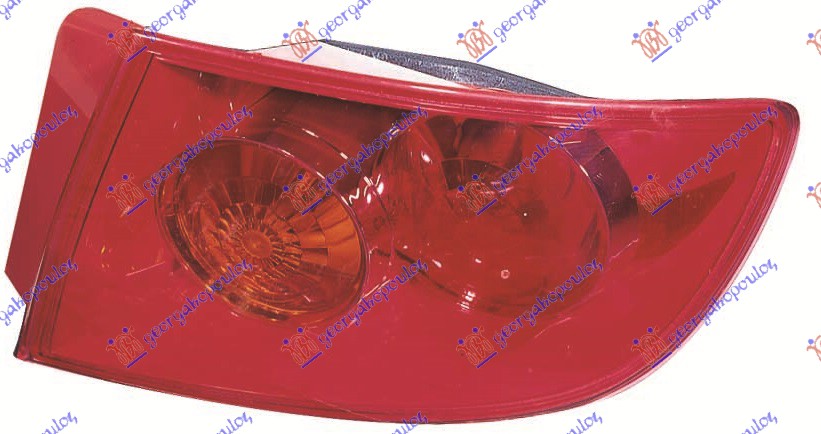 STOP LAMPA CRVENA SP.D-3(03-09)4 vr.)