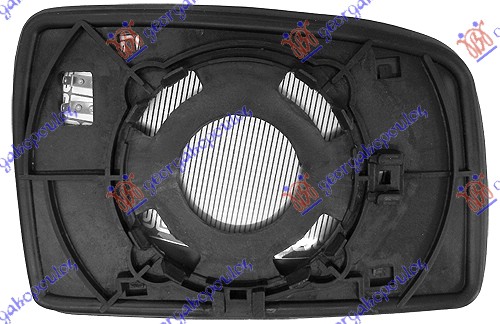 STAKLO RETROVIZ.GREJ.L-Sportage(04-09)