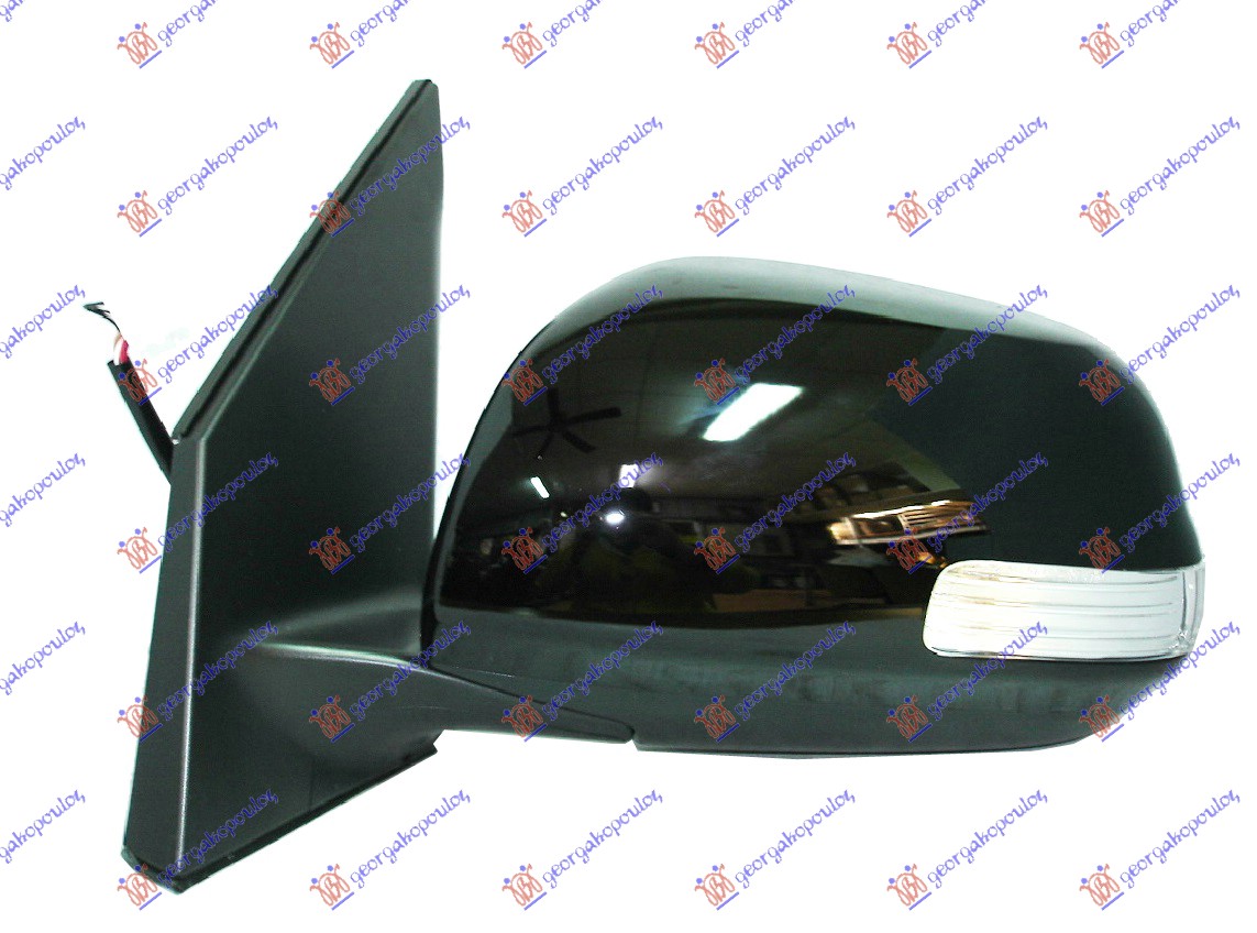 RETROVIZOR ELEKTRICNI SA GREJACEM PM (ELEKTRO-SKLOPIV) (MIGAVAC) (A KVALITET) (K - LEVO