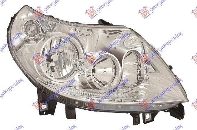 FAR ELEKTRICNI (H7/H1) SA LED DNEVNIM SVETLOM 2012- (MARELLI)