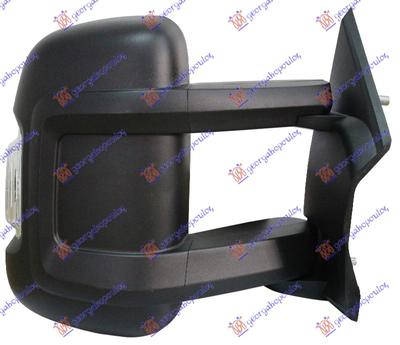 RETROVIZOR MEHANICKI DUGI (MIGAVAC) (A KVALITET) (KONVEKSNO STAKLO) - DESNO