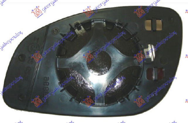 STAKLO RETROVIZORA (KONVEKSNO) - DESNO