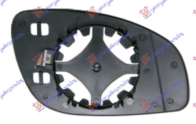 STAKLO RETROVIZORA (ASFERICNO) - LEVO