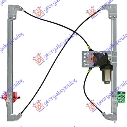 PODIZAC PREDNJEG PROZORA ELEKTRICNI (2 PIN) - LEVO