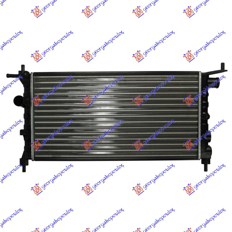HLADNJAK MOTORA 1.2/1.4 (-AC) (53x28) (DIJAGONALNO) (NRF)