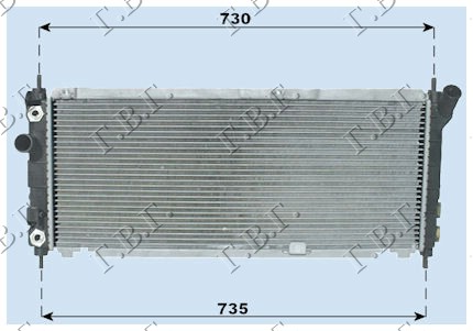 HLAD MOT.  1.4-1.6 +A/C (68x28)AUTOMATIK