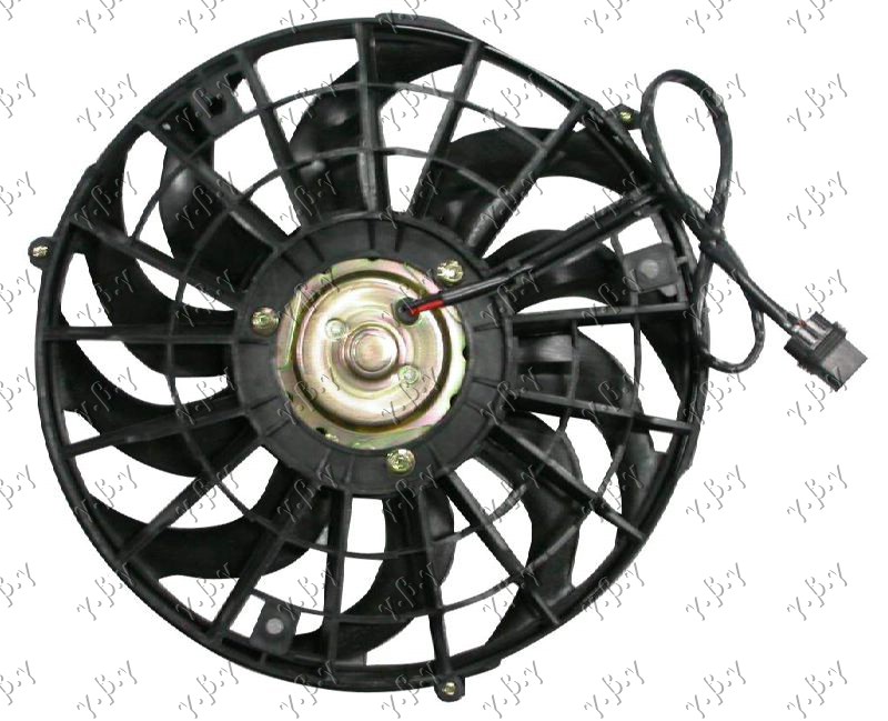 VENTILATOR KLIME KOMPLET (BENZIN/DIZEL) 95-
