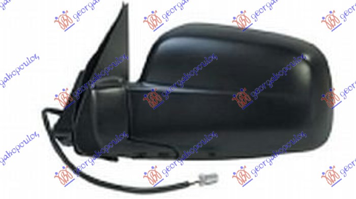 RETROVIZOR ELEKTRICNI (ELEKTRO-SKLOPIV) (5 PIN) (A KVALITET) (KONVEKSNO STAKLO) - LEVO
