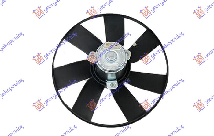 VENTILATOR (MOTOR+ELISA) (BENZIN) (-AC) (305mm)