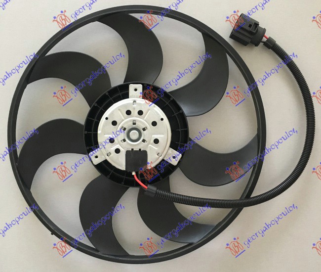 VENTILATOR (MOTOR+ELISA) (420mm) (2 PIN)