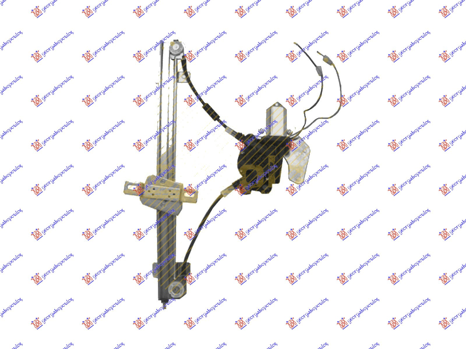 PODIZAC PREDNJEG PROZORA ELEKTRICNI -2007 (2 PIN) (A KVALITET) - DESNO