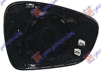 STAKLO RETROVIZORA SA GREJACEM (KONVEKSNO) - LEVO