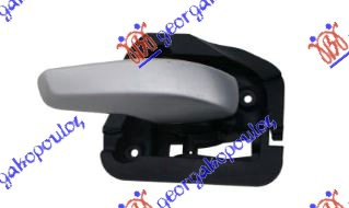 KVAKA PREDNJIH VRATA UNUTRASNJA SREBRNA - LEVO