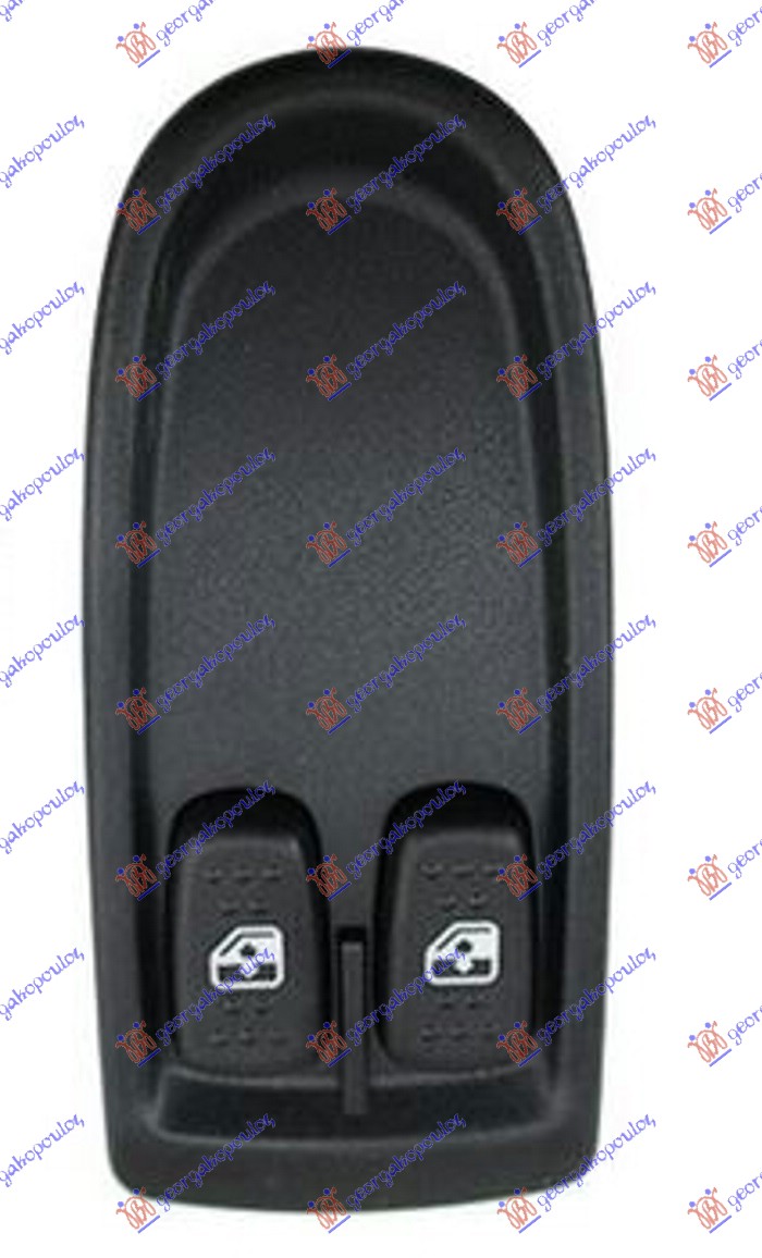 PREKIDAC U PREDNJIM VRATIMA (2 TASTERA) (6 PIN) - LEVO