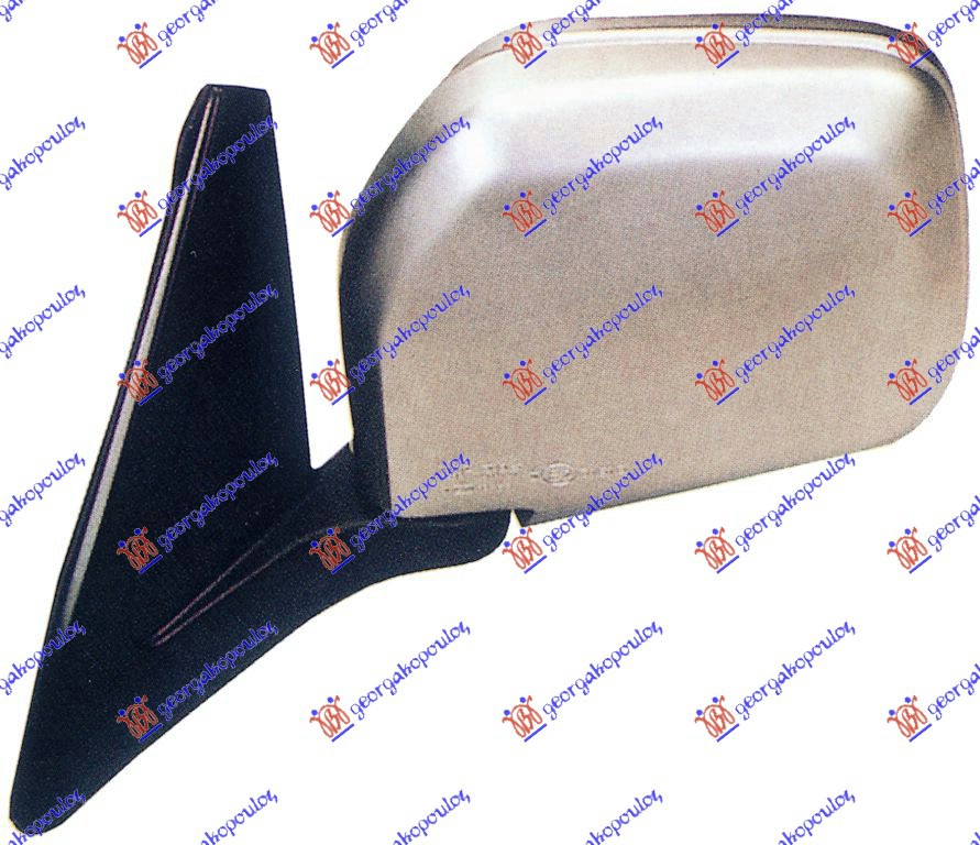 RETROVIZOR MEHANICKI HROM (RAVNO STAKLO) - LEVO