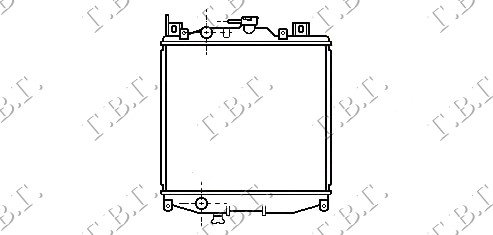 HLADNJAK MOTORA 1.0i 16V (35x36) (KOYO)