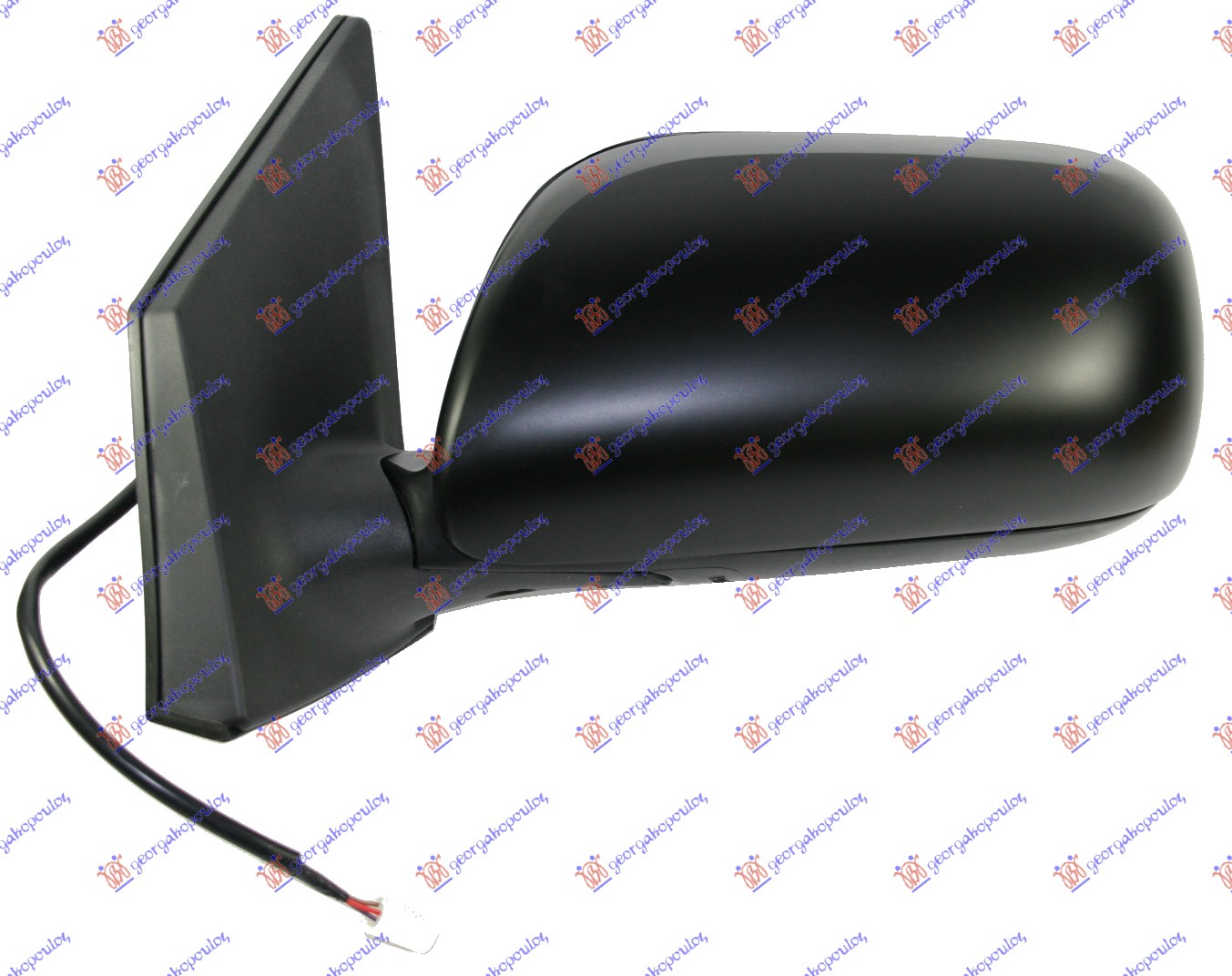 RETROVIZOR ELEKTRICNI SA GREJACEM PM (A KVALITET) (KONVEKSNO STAKLO)