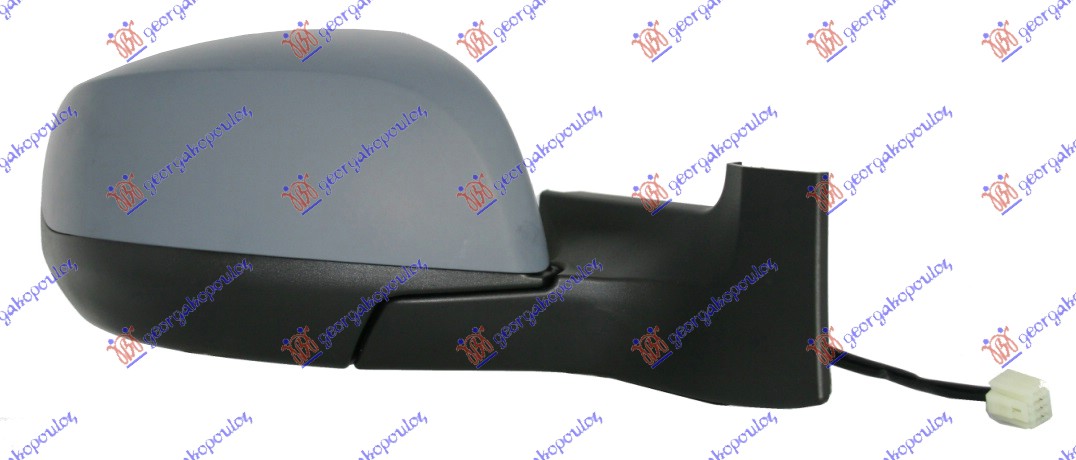 RETROVIZOR ELEKTRICNI SA GREJACEM PM (A KVALITET) (KONVEKSNO STAKLO) - DESNO