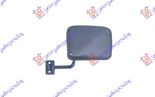 RETROVIZOR MEHANICKI KRATKI (RAVNO STAKLO) - LEVO