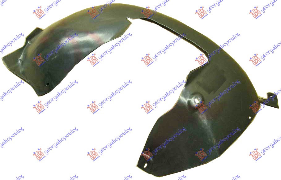 POTKRILO (ZADNJI DEO) PLASTICNO - LEVO