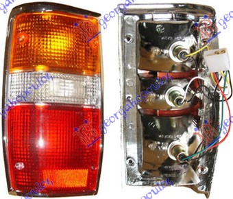 STOP LAMPA KOMPLET (CRNI OKVIR) (TAJLAND) - LEVO