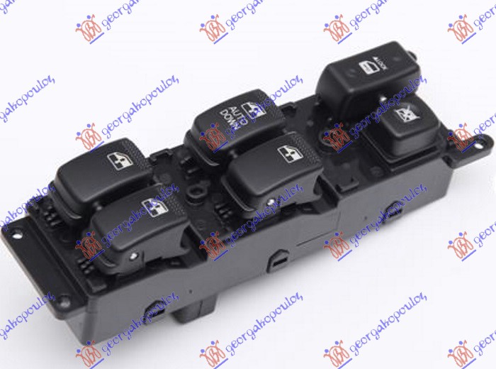 PREKIDAC U PREDNJIM VRATIMA (4 TASTERA) (14 PIN) - LEVO