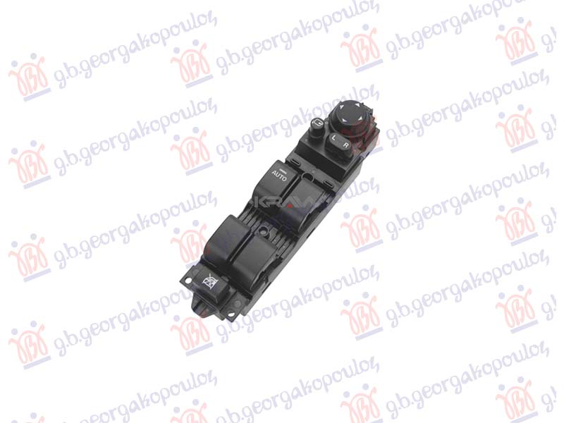 PREKIDAC U PREDNJIM VRATIMA (4 TASTERA) (LEVI AUTO) (ELEKTRO-SKLOPIV RETORVIZOR)