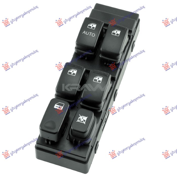 PREKIDAC U PREDNJIM VRATIMA (4 TASTERA) (14 PIN) - LEVO