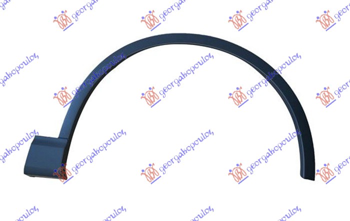 RUB PLASTICNI PREDNJEG BLATOBRANA (S-LINE/SQ7) - DESNO