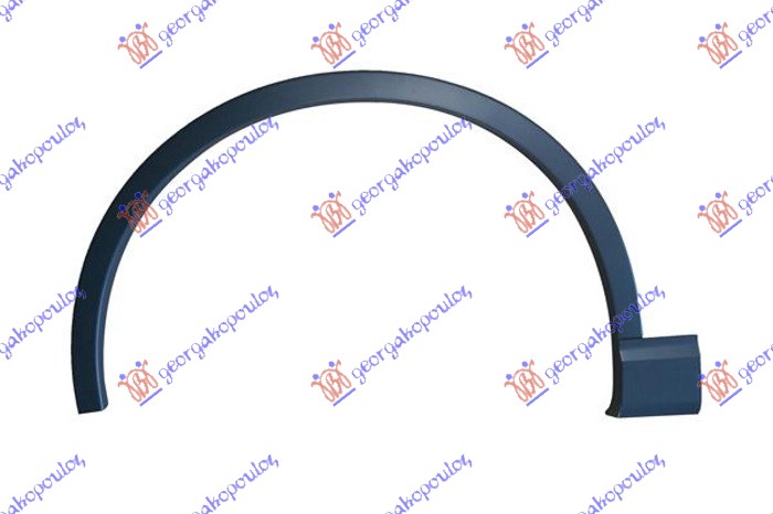RUB PLASTICNI PREDNJEG BLATOBRANA (S-LINE/SQ7) - LEVO