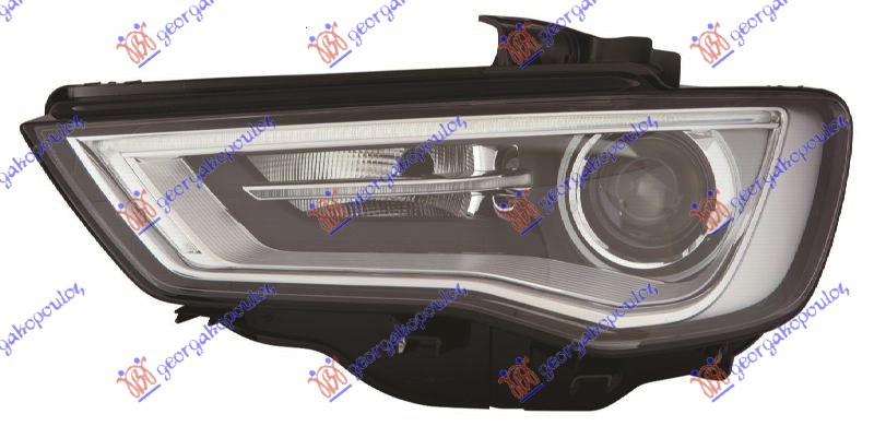 FAR Bi-XENON SA LED DNEVNIM SVETLOM (HELLA) - LEVO