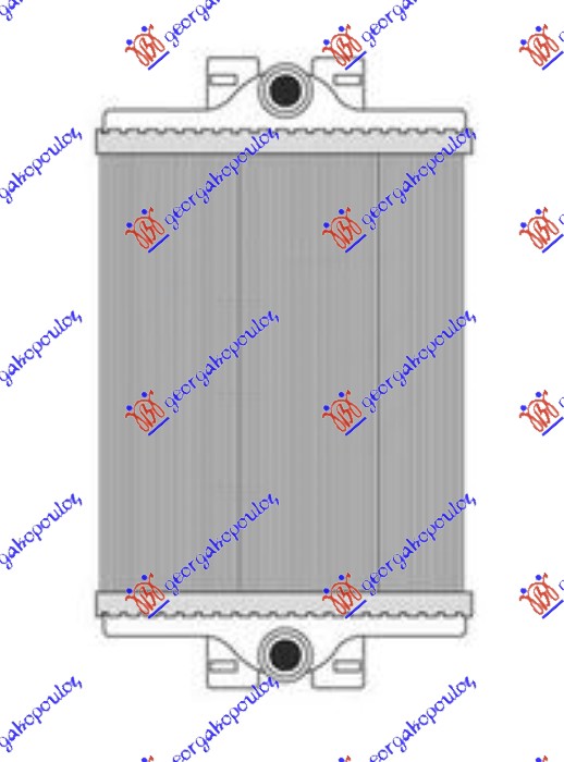 HLADNJAK MOTORA DODATNI 1.5/2.0/3.0 BENZIN (MANUELNI/AUTOMATSKI) (185x154) (NRF)