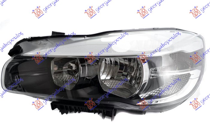 FAR ELEKTRICNI (H7) SA LED DNEVNIM SVETLOM (DEPO) - LEVO