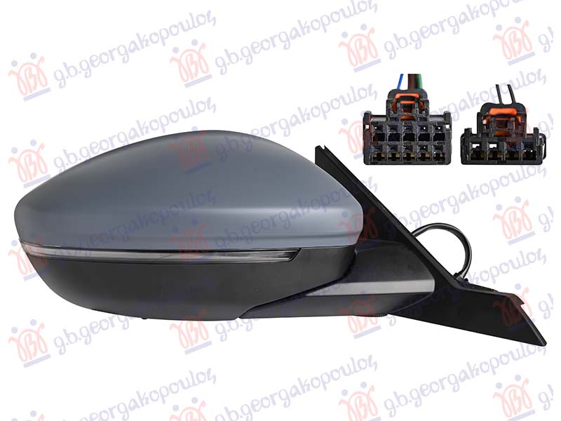 RETROVIZOR ELEKTRICNI PM (MIGAVAC) (SENZOR) (10OTV/5 PIN + 4OTV/2 PIN) (A KVALIT