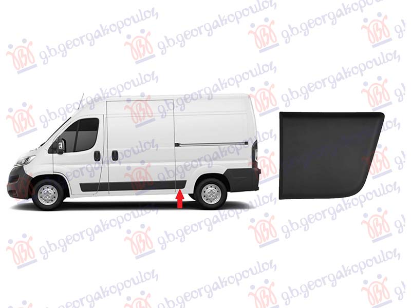 LAJSNA ZADNJEG BLATOBRANA CRNA (PREDNJI DEO) (SREDNJA SASIJA)